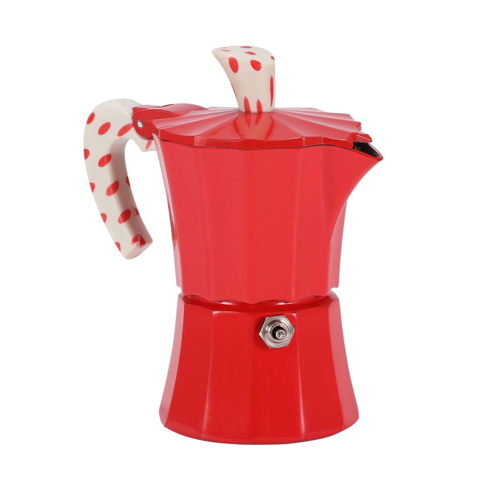 Moka Pot Aluminum Metal Octagonal 
