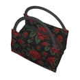 thumbnail image 6 of Ratiio Roses Pattern Portable Insulation Lunch Bag, Insulated Food Delivery Bag, Meal Grocery Tote Insulation Bag Large Capacity Reusable Warming Bag, 6 of 6