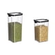 thumbnail image 2 of Caja de almacenamiento de granos, frasco de plástico transparente sellado, caja sellada para el hogar, frasco de almacenamiento de especias, frasco de almacenamiento de alimentos, 2 of 3