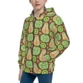 thumbnail image 2 of Kdxio Fruits 1 Pattern Kids Boys Girls Zip Up Hoodie 3D Printed Hooded Sweatshirt Hoody Coat with Pocket 7-12 Y-Medium, 2 of 6