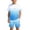 Z4 Light Blue, variant on RTKFRFLM Boys 2-Piece Summer Set Short Sleeve Casual Top and Relaxed Fit Shorts Green 6-7 Years