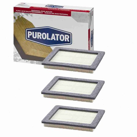 3 pc Purolator TECH TA35528 Air Filters for 26804 33-2287 36804 46804 4L3U-9601-BC 4L3Z-9601-BA 61946804 66804 6804 88804 A1754 A2955C A5528 AE9687 AEA50 AF1219 AF1754 AF26131 AF5528 ALA-8509 CA-9687