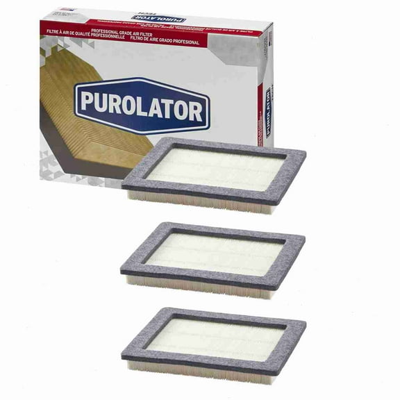 3 pc Purolator TECH TA35528 Air Filters for 26804 33-2287 36804 46804 4L3U-9601-BC 4L3Z-9601-BA 61946804 66804 6804 88804 A1754 A2955C A5528 AE9687 AEA50 AF1219 AF1754 AF26131 AF5528 ALA-8509 CA-9687