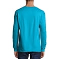 thumbnail image 3 of Hanes Mens Premium Beefy-T Cotton Long Sleeve T-Shirt, Sizes S-3XL, 3 of 6