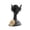 B, variant on BingTong Abstract Silent Lady Resin Figurine,Black Matte No Face Bust Statue With Golden Flower Decor,See No Hear No Speak No Evil Modern Minimalist Tabletop Sculpture For Home Decor