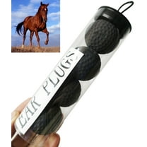 Equine Ear Plugs Horse for Horses Foam Ear Plugs ball tack and Supplies Horse Classic Equine Ear Plugs