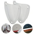 thumbnail image 3 of Clamshell 2 Uds Cubierta De Paso De Alambre De Ventilación De Concha De Almeja Accesorio De Acero Inoxidable Pulido Para Barco Marino, 3 of 7