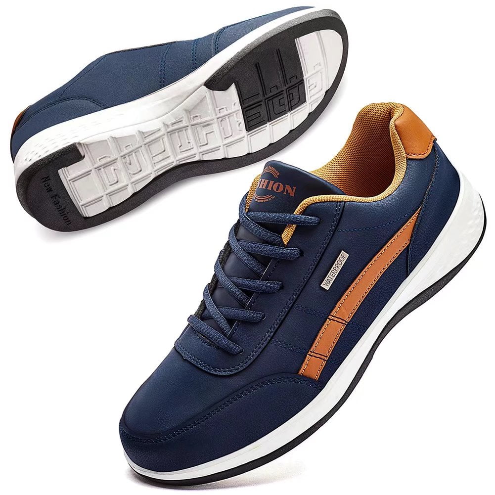 Driuankeji Sneaker for Men Flat Casual Running Shoe Wear Resistant Breathable Sneakers 