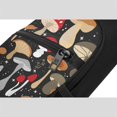 thumbnail image 5 of Wukai Various Mushrooms Versatile Chest Bag with Adjustable Strap and Multiple Pockets for Daily Use, Outdoor Sports, Shopping, and Excursions, 5 of 6