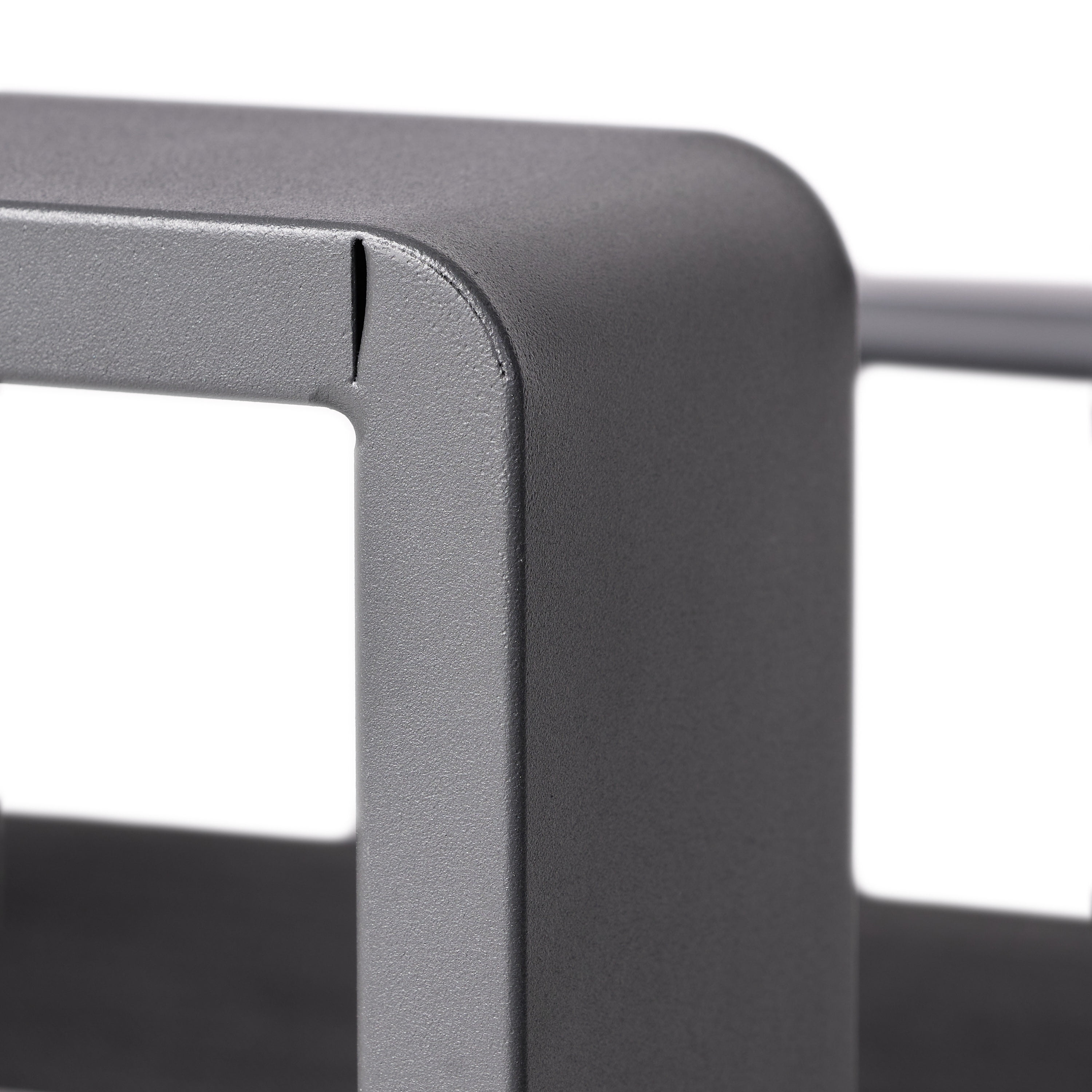 Miller Aluminum Indoor/Outdoor Club Chair, Gray and Dark Gray