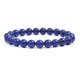 thumbnail image 1 of Pulsera de cuentas de piedra Natural para hombres y mujeres, cuarzo de cristal, amatista, aguamarinas, Jades, joyería, ágata, brazalete elástico, 1 of 4