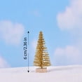thumbnail image 2 of Xihbxyly Artículo En Liquidación Planta de Simulación, Árbol de Nieve de Navidad, Mesa de Arena, Paisajismo, Decoración de Pvc, Regalo, 2 of 2