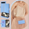 thumbnail image 2 of for Google Pixel 9 / 9 Pro Case Wallet, Credit Card Holder RFID Blocking Case with Crossbody Chain & Wrist Strap Quilted PU Leather Kickstand Magnetic Clasp Purse Handbag Shockproof Case,Blue, 2 of 9