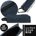 thumbnail image 3 of Unique Bargains Handheld Pencil Pouch Portable Bag Dark Blue, 3 of 6
