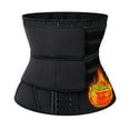 thumbnail image 1 of Ilfioreemio Neoprene Sauna Waist Trainer Corset Sweat Belt for Women Compression Trimmer Waist Cincher for Workout Fitness, 1 of 6