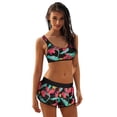 thumbnail image 1 of MSJUHEG Ensembles de Bikini pour Femmes Maillots de Bain Bikinis Amovibles en Polyester à Enfiler Réglables et Amovibles Col Rond Maillots de Bain pour Femmes Vert m, 1 of 8