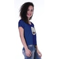 thumbnail image 4 of Moomaya T-shirt à Manches Courtes pour Femmes avec Col Rond, Écusson à Paillettes, Coupe Décontractée - 52, 4 of 7