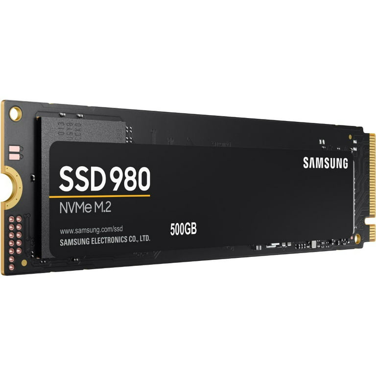 SAMSUNG 980 Series - 500GB PCIe Gen3. NVMe 1.4 - M.2 Internal SSD - MZ-V8V500B/AM - Walmart.com