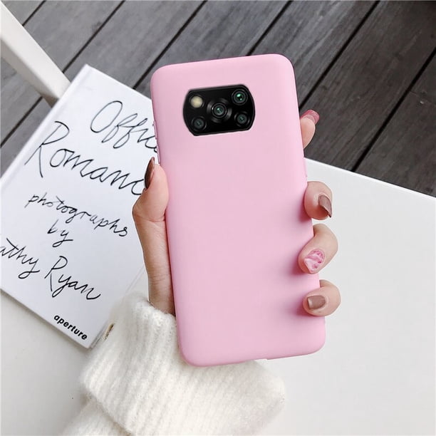 Funda de teléfono de silicona esmerilada de Color caramelo para Xiaomi Poco X3 Nfc F2 F3 Pro M3 global mate suave Tpu funda trasera Tan Jianjun unisex