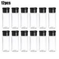 thumbnail image 1 of 12 botellas de almacenamiento para utensilios de cocina, condimentos, especias, pimienta y sal., 1 of 8