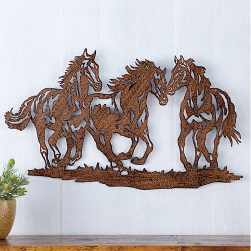 30 Pieces Horse Wall Decals Wild Horse Decor Wild Horse Stickers Wall Decals Wild Horse Decor for Wall Decoration 11.8 by 7.8 Inch 