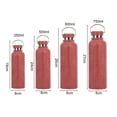 thumbnail image 5 of Joernso 350ml/500ml/600ml/750ml Vacuum Bottle Fashion Large Capacity Portable Stainless Steel Faux Diamond Water Bottle Birthday Gift, 5 of 8