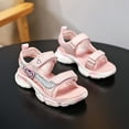thumbnail image 5 of Girls Beach Sandals Open-Toe Summer Outdoor Child Sport Sandals Athletic Lightweight(Toddler/Little Kid/Big Kid), 5 of 11