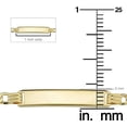 thumbnail image 2 of Arracada Bangle Imperial Jewlery Oro 10k Lisa 15mm, 2 of 5