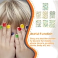 thumbnail image 2 of pitrice Nail Wraps Sticker Exquisite Fashion Manicure Labels Art Decorations Sculpture Abstract Green Leaves Adhesive Decals St. Day WG488, 2 of 6