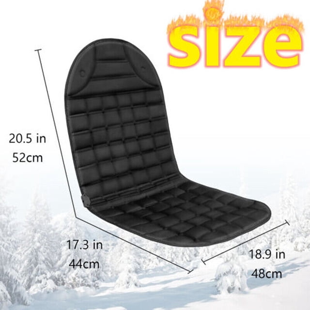 Universal 12V car heated for SEAT cover cushion with quick heating and easy controller-