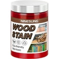 thumbnail image 1 of Tinte para madera rojo | Tinte para madera de color para muebles de interior y exterior | Tinte a base de agua de secado rápido para madera | Tinte para madera de 4 onzas (púrpura, 4 oz), 1 of 8