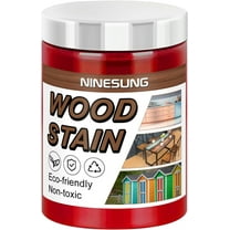 Red Wood Stain | Colored Wood Stain for Indoor and Outdoor Furniture | Fast Drying Water Based Stain for Wood | 4 Ounces Wood Dye (Red, 4 oz)
