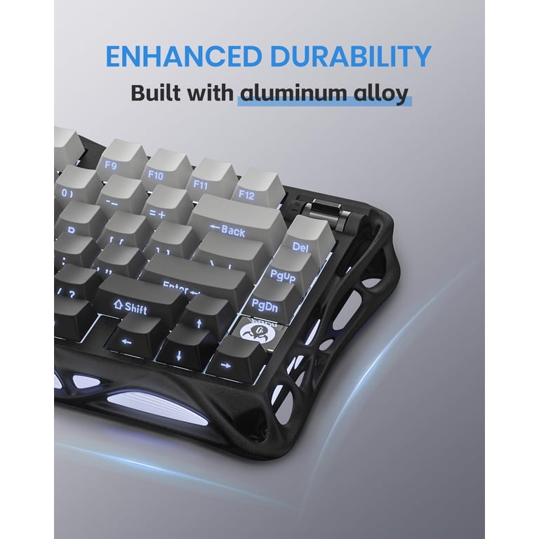 GravaStar Mercury K1 75% Wireless Mechanical Gaming Keyboard