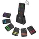 thumbnail image 1 of Esky - Localizador de artículos RF de 80 dB con rango de trabajo de 100 pies, rastreador de portafolios inalámbrico con 1 transmisor y 6 receptores para encontrar llaves, control remoto, mascotas y po, 1 of 5