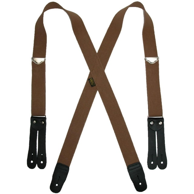 Welch Elastic Button End Double Face Suspenders (Men's Big & Tall)