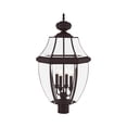 thumbnail image 7 of Livex Lighting Monterey 4 Light Outdoor Post Lantern, 7 of 7
