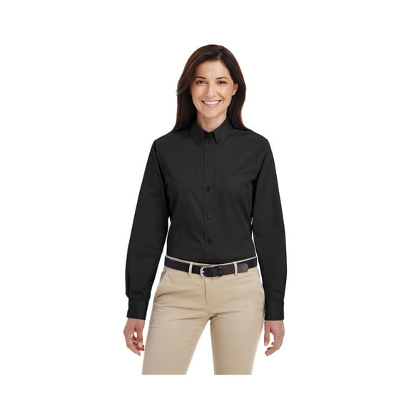 Harriton Women's 6 Oz. Ringspun Cotton Piqué Short-Sleeve Pocket Polo, Style M581W