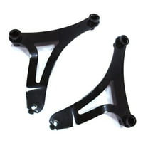 Kuryakyn Fixed Mounts Multi-Purpose Driver & Passenger Backrest 14-22 Indian Models Black