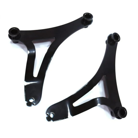 Kuryakyn Fixed Mounts Multi-Purpose Driver & Passenger Backrest 14-22 Indian Models Black