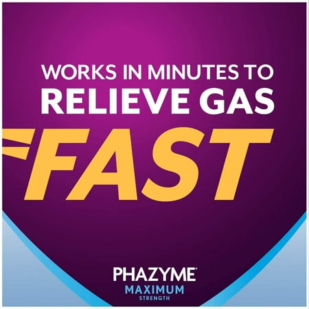 Phazyme Maximum strength gas relief 250 mg softgels, 24 ct