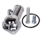 thumbnail image 1 of Carbole - Carcasa para termostato de cuello de agua cromado de 21 grados, compatible con Chevy V8 5.7L 350 454, bloque grande pequeño, 1 of 1
