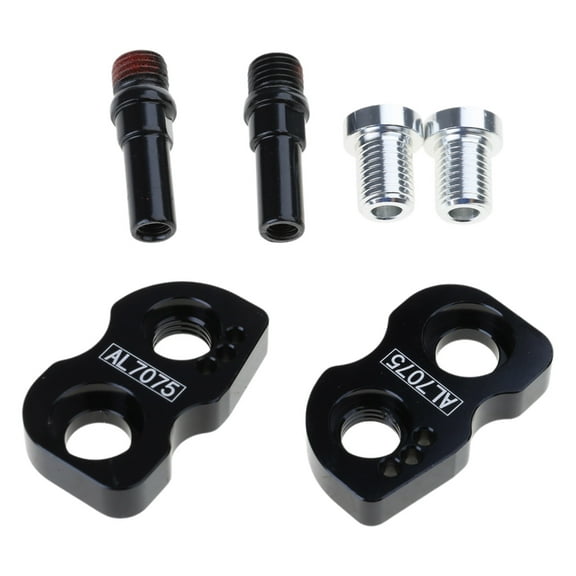 Upgrades Bike Brake Boosts Seats Aluminum V Brake Extenders set V Brake Post Extension Mount for Wheel Size Conversion