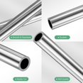 thumbnail image 2 of Tubo de acero inoxidable 304 de 400mm, 15mm OD, 1mm de grosor de pared, tubería de acero inoxidable sin costura para construcción/mecanizado/manualidades DIY [0.59x0.04x15.7IN], 2 of 7