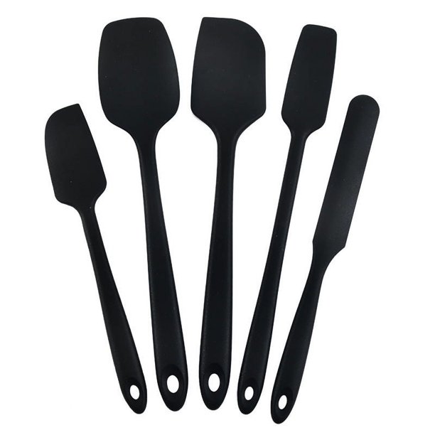 Utensilios de cocina Herramientas para hornear Utensilios de cocina de silicona en crema Juego de 9 Utensilios de cocina Cuchilla raspadora para pasteles
