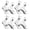 White, variant on Hengguang 4 Pairs Cross Grip Soccer Socks for US 7-11, Anti Slip Socks, Sports Sock for Training