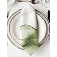 thumbnail image 2 of Cloth Napkins 1 Piece - 20x20 Inches, Marble Sage Green Washable Reusable Table Napkins, Gold White Modern Gradient Ocean Wavy Soft & Absortbent Dining Napkin for Party Wedding Hotel Restaurant, 2 of 8
