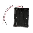 thumbnail image 2 of Nuevo soporte de caja de almacenamiento de batería de plástico para 3x18650 3,7 v con cables ER, 2 of 3