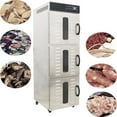 thumbnail image 6 of PreAsion 30 Layers Stainless Steel Fruit & Vegetable Drying Machine Pet Food Dryer Medicinal Material Dryer Meat Dryer Digital Touch Panel Control 110V, 6 of 11
