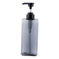thumbnail image 2 of 1 Piece Liquid Soap Dispenser Empty Bottle Manual Pump Bottle for Kitchen Wash 650ml Gray, 2 of 8