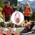thumbnail image 6 of 3D Step Counter with Neck Lanyard and Carabiner, Walking Pedometer for Men Women Adults, Simple Steps Tracker with Large Display, Fitness Accessories, Pink, 6 of 6